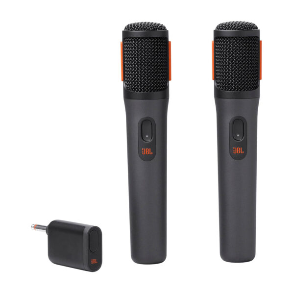 JBL draadloze microfoonset met ontvanger.