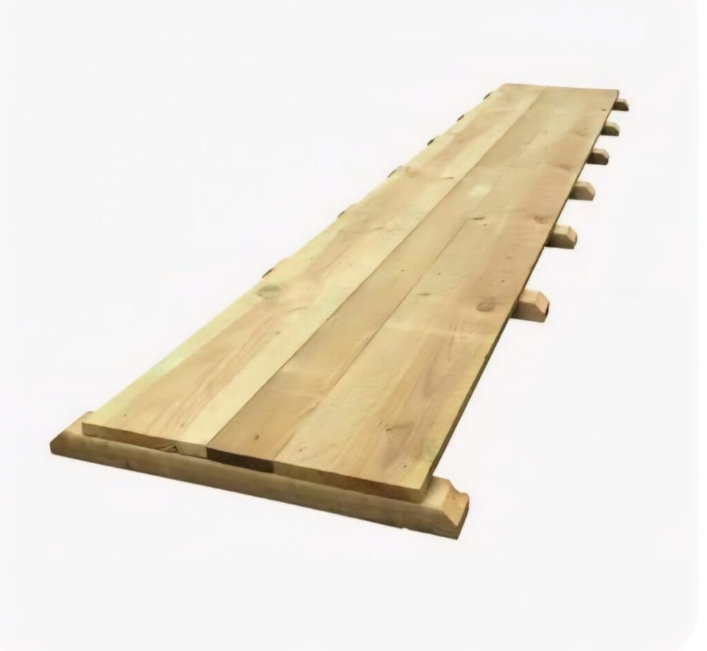 Houten tentvloer