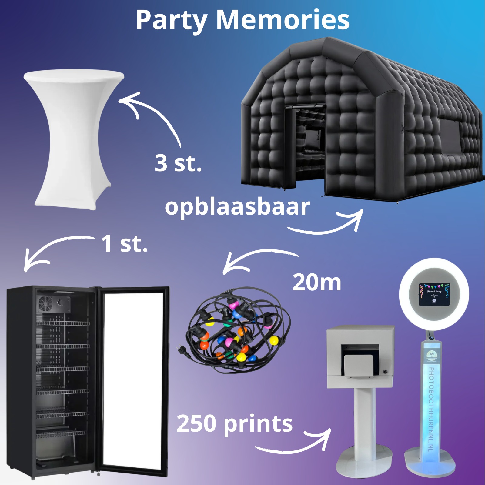 Party Memories Pakket